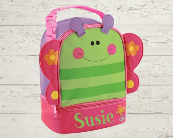 Personalized Childrens Lunchbox with Embroidery Personalization - Lunch Pal for Kids