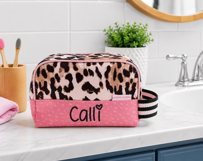 Children's All Over Print Toiletry Bag FREE Embroidery Personalization