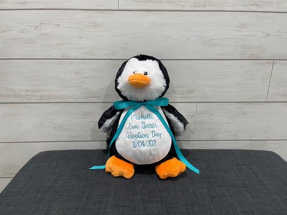 Personalized Stuffed Animal - Perfect Gift for Baby Showers Baptisms Adoptions Birthdays - Unique and One-of-a-kind Keepsake