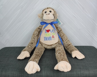 Personalized Stuffed Animal: Embroidered Keepsake Gift