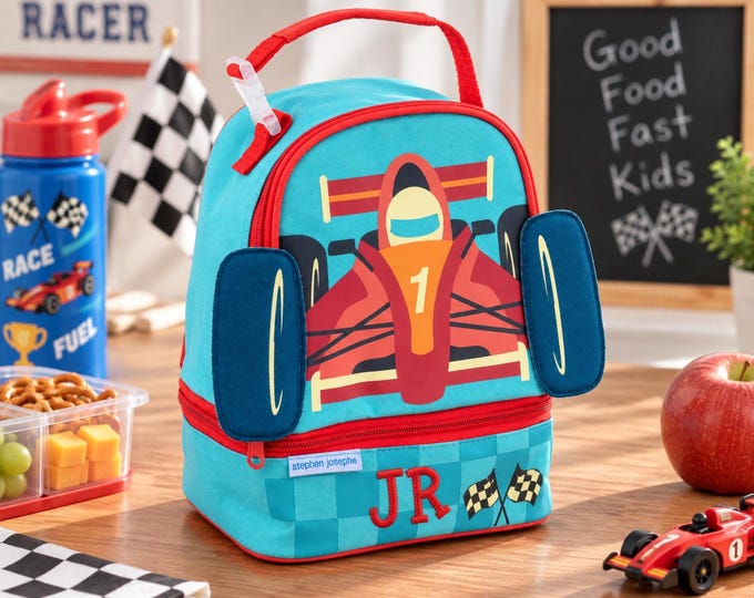 Personalized Childrens Lunchbox with Embroidery Personalization - Lunch Pal for Kids