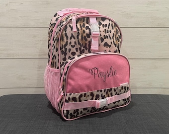 Embroidered Kids Backpack: Personalized School Travel Bag
