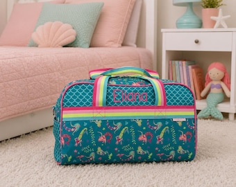 Children's All Over Print Duffel Bag FREE Embroidery Personalization