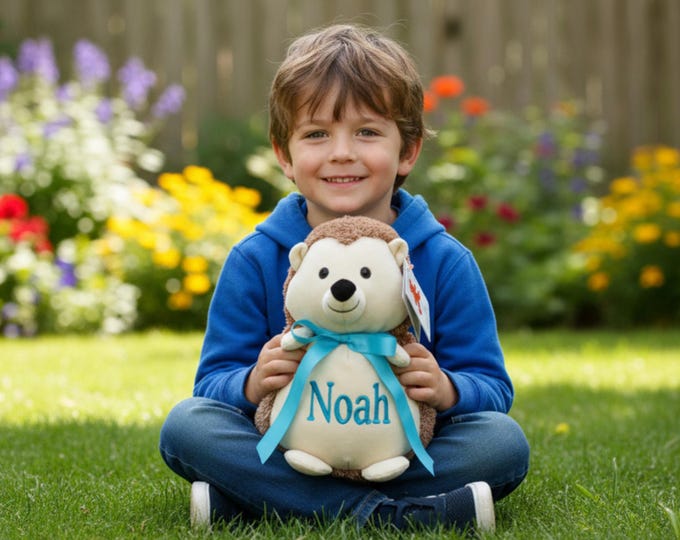 Personalized Stuffed Animal: Embroidered Keepsake Gift