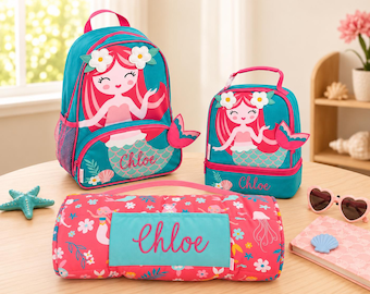 School Essentials: Nap Mat, Backpack and Lunchbox