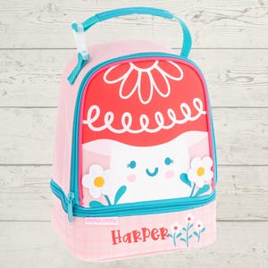 Personalized Childrens Lunchbox with Embroidery Personalization - Lunch Pal for Kids