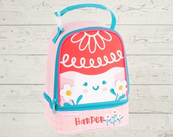 Personalized Childrens Lunchbox with Embroidery Personalization - Lunch Pal for Kids
