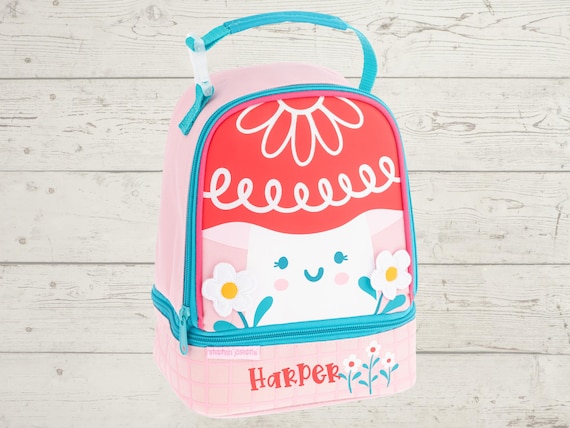 Personalized Childrens Lunchbox with Embroidery Personalization - Lunch Pal for Kids