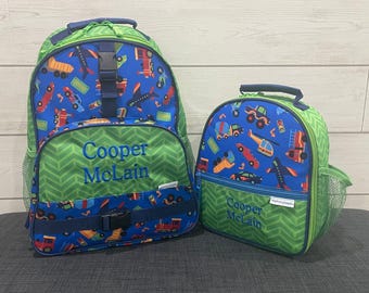 Children's Backpack and Lunchbox: Embroidery Personalization