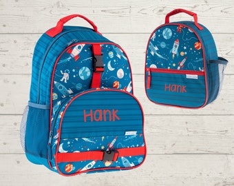 personalized backpack and lunchbox set