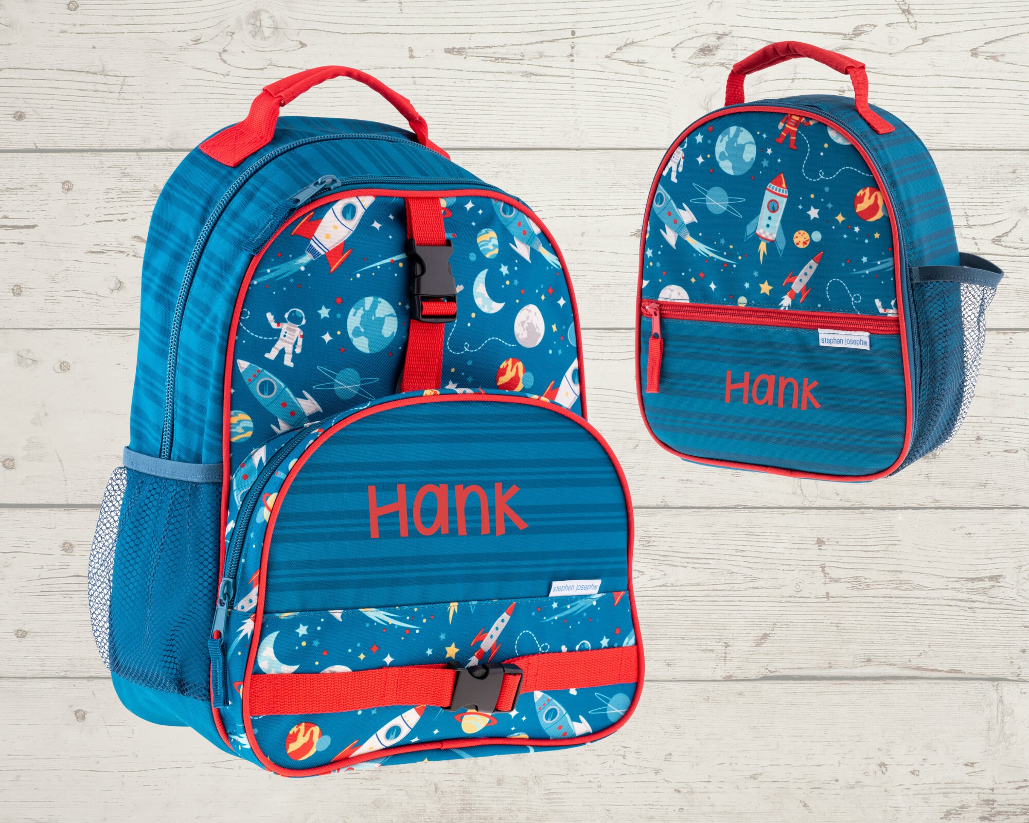 boy backpack and lunchbox set