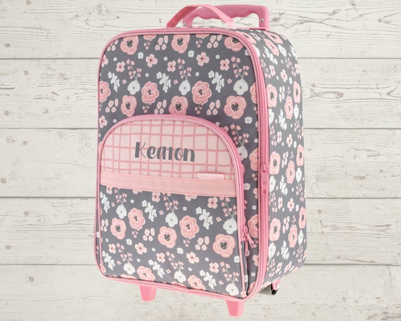 Children's All Over Print Rolling Luggage FREE Embroidery Personalization