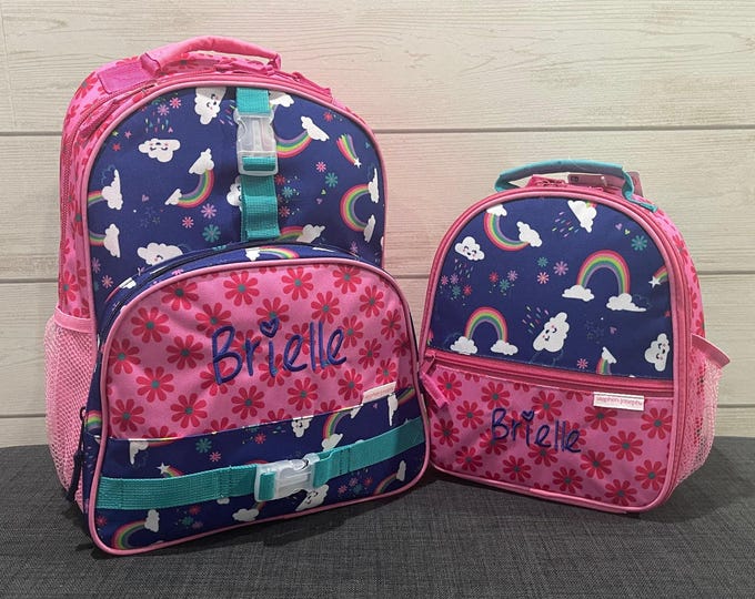 Children's Backpack and Lunchbox: Embroidery Personalization