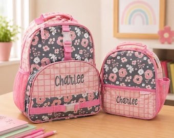 Children's Backpack and Lunchbox: Embroidery Personalization