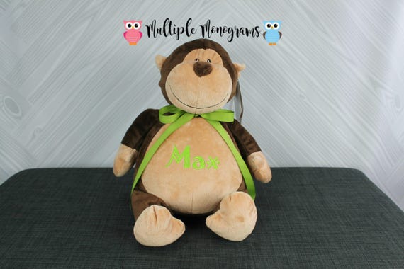 Personalized Stuffed Animal - Perfect Gift for Baby Showers Baptisms Adoptions Birthdays - Unique and One-of-a-kind Keepsake