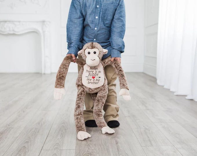 Personalized Stuffed Animal: Embroidered Keepsake Gift