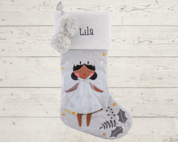 Personalized Christmas Stocking with name embroidered