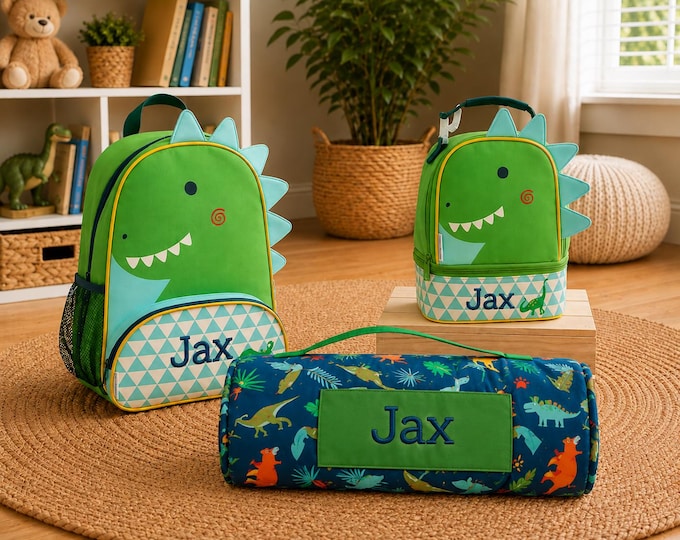 School Essentials: Nap Mat, Backpack and Lunchbox
