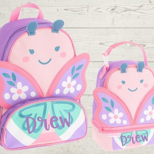 Children&#39;s Backpack and Lunchpal Set with Embroidery Personalization