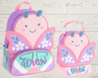 Children's Sidekick Backpack and Lunchpal Set: Embroidery Personalization