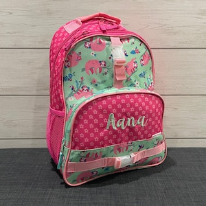 Embroidered Kids Backpack: Personalized School Travel Bag