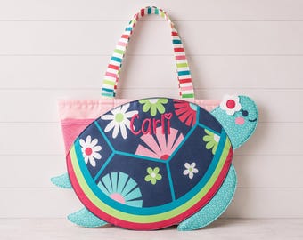 Children's Beach Bag and Sand Toys with Embroidery Personalization