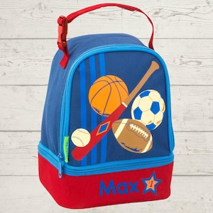Personalized Childrens Lunchbox with Embroidery Personalization - Lunch Pal for Kids