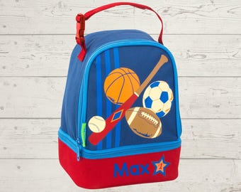 Personalized Childrens Lunchbox with Embroidery Personalization - Lunch Pal for Kids