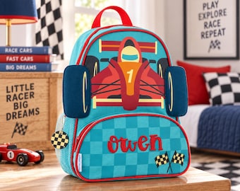 Personalized Kids Backpack: Embroidered Stephen Joseph School Bag