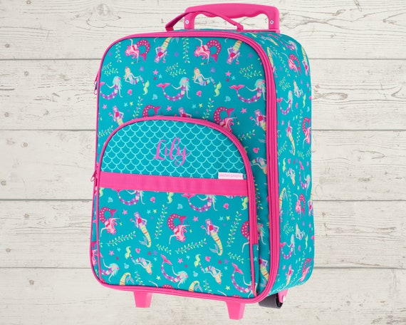 Children's All Over Print Rolling Luggage FREE Embroidery Personalization