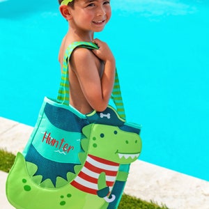 Kinder Strandtasche und Sandspielzeug mit Stickerei Personalisierung