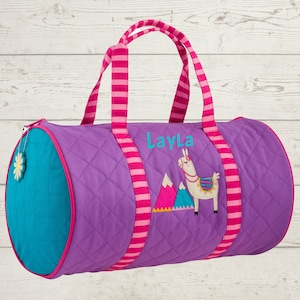 Sac de sport matelassé pour enfants avec broderie personnalisée