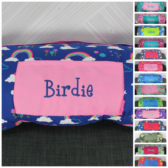 Stephen Joseph Rainbow Nap Mat With Pillow And Blanket Etsy