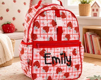 Personalized Kids Backpack with Embroidery: School & Travel