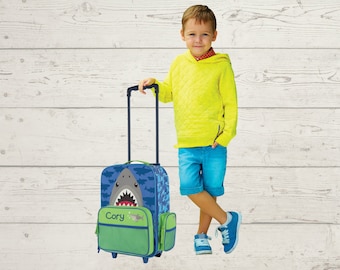 Children's Rolling Luggage: Carry-On Size, Embroidery Personalization
