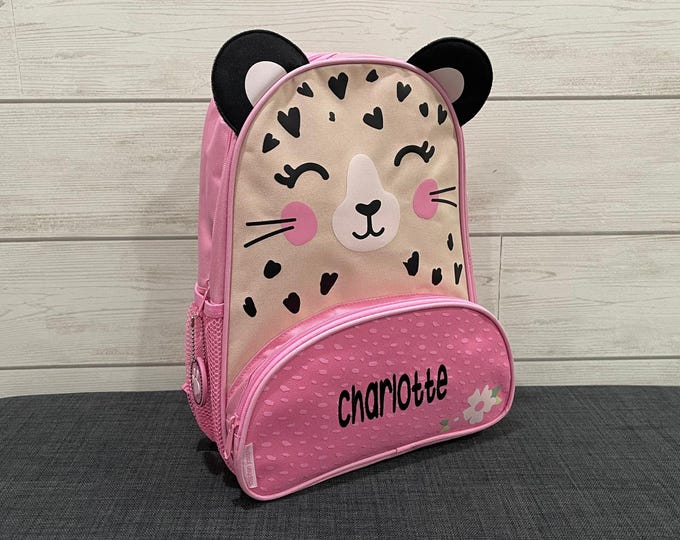 Personalized Kids Backpack: Embroidered Childrens Travel School Bag