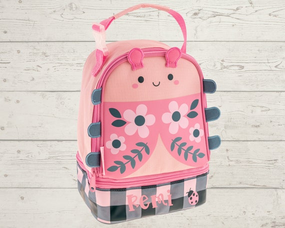 Personalized Childrens Lunchbox with Embroidery Personalization - Lunch Pal for Kids