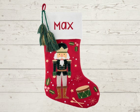 Personalized Christmas Stocking with name embroidered