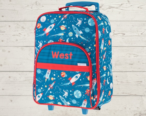 Children's All Over Print Rolling Luggage FREE Embroidery Personalization