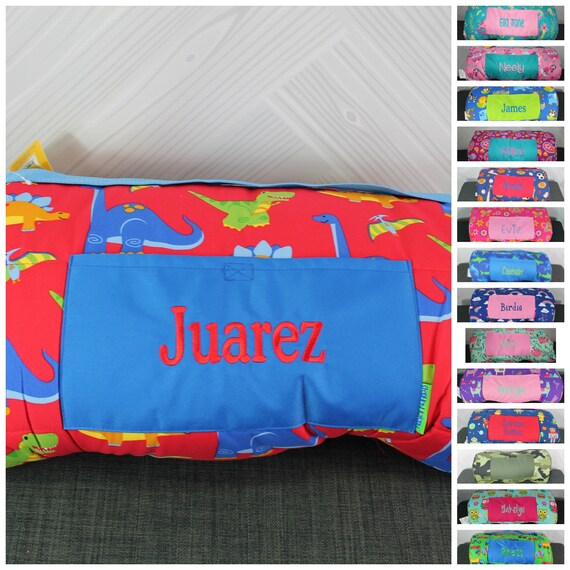 Stephen Joseph Dinosaur Nap Mat With Pillow And Blanket Etsy
