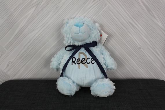 Personalized Stuffed Animal - Perfect Gift for Baby Showers Baptisms Adoptions Birthdays - Unique and One-of-a-kind Keepsake