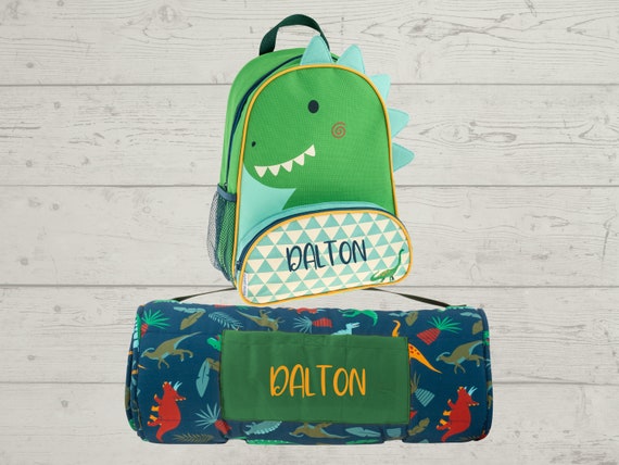 Children's Nap Mat and Sidekick Backpack. Embroidery Personalization included.