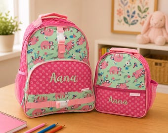 Children's Backpack and Lunchbox: Embroidery Personalization