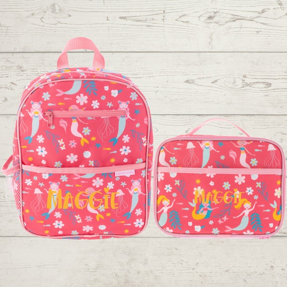 Junior Backpack and Lunchbox Set with Embroidery Personalization