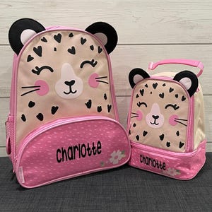 Children&#39;s Backpack and Lunchpal Set with Embroidery Personalization