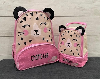 Children's Sidekick Backpack and Lunchpal Set: Embroidery Personalization