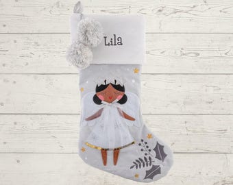 Personalized Christmas Stocking with name embroidered