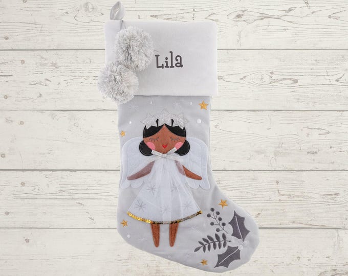 Personalized Christmas Stocking with name embroidered