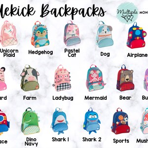 Sidekick Backpacks