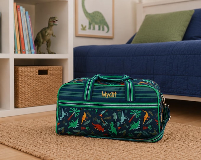 Children's All Over Print Duffel Bag FREE Embroidery Personalization